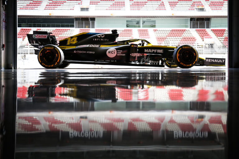 Fernando Alonso, Renault, racingline