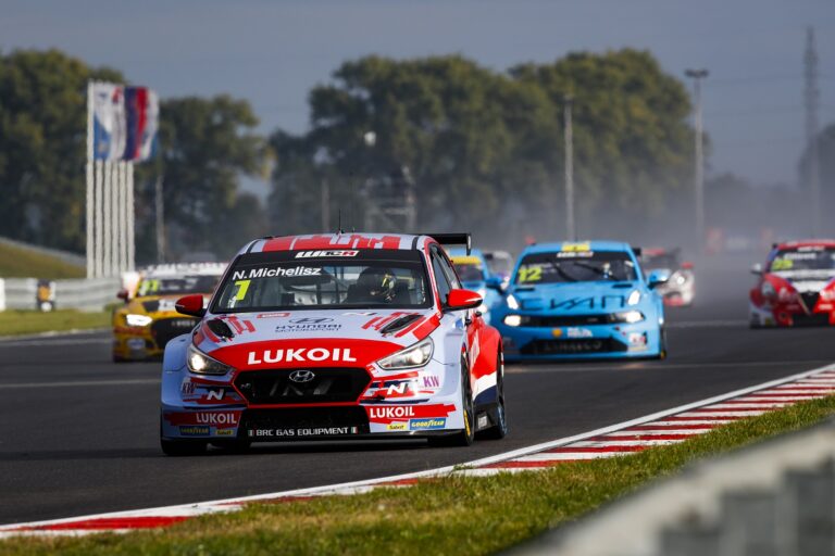 Michelisz Norbert, Hyundai, WTCR, Slovakia Ring, racindline.hu