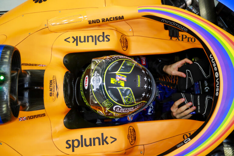 Lando Norris, racingline