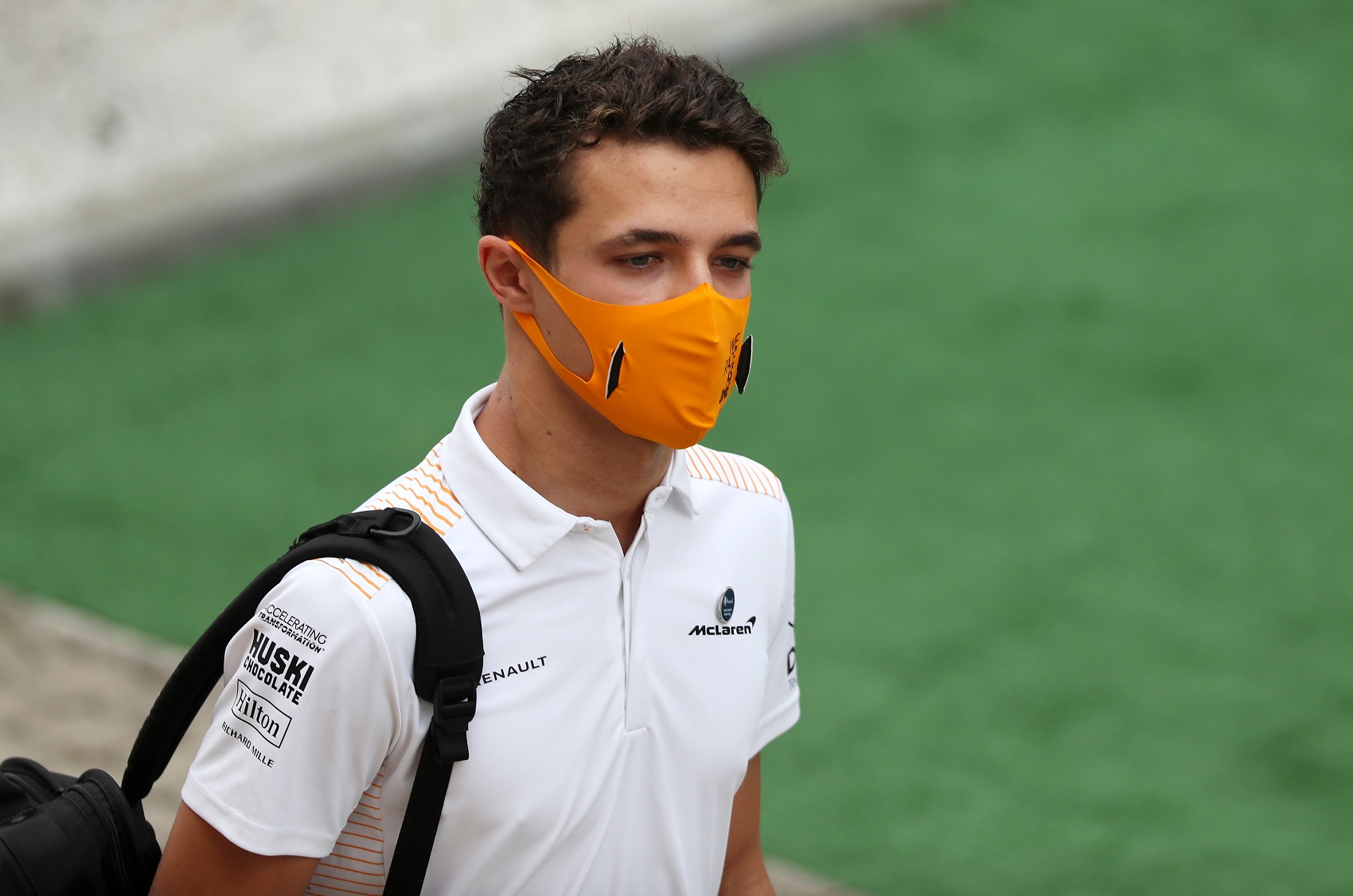 Lando Norris, McLaren, racingline