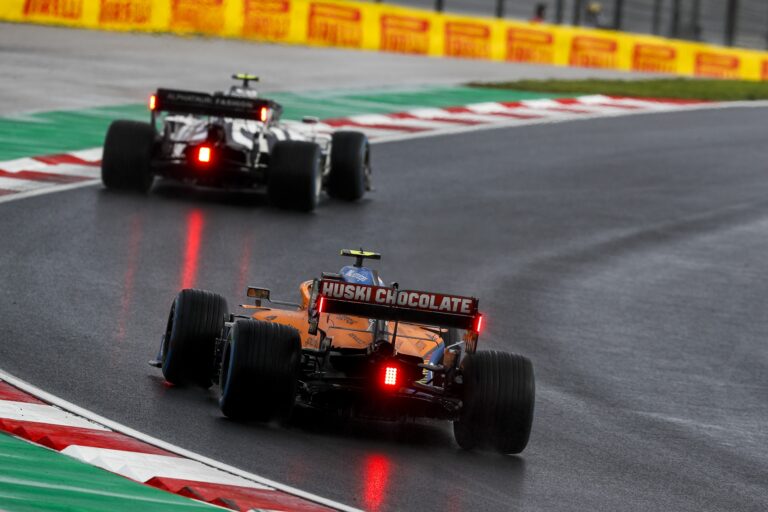 Pierre Gasly, Lando Norris, AlphaTauri, McLaren, racingline DRS