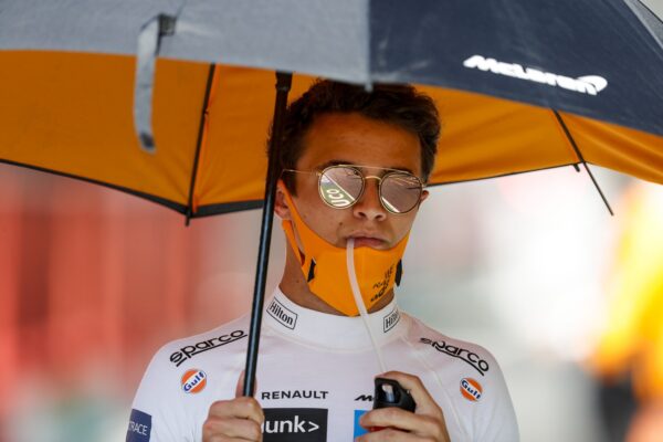 Lando Norris, McLaren, racingline