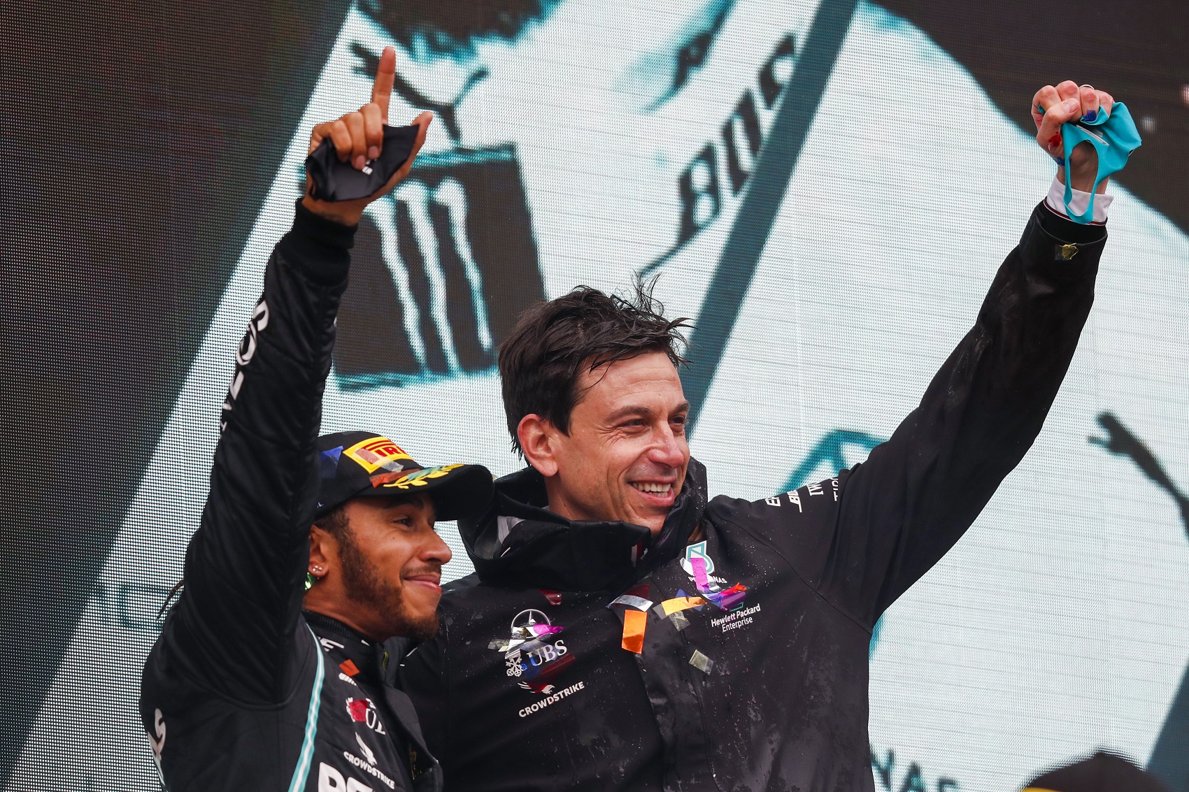lewis hamilton, toto wolff