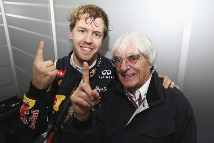 Sebastian Vettel, Bernie Ecclestone