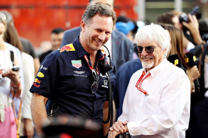 christian horner, bernie ecclestone