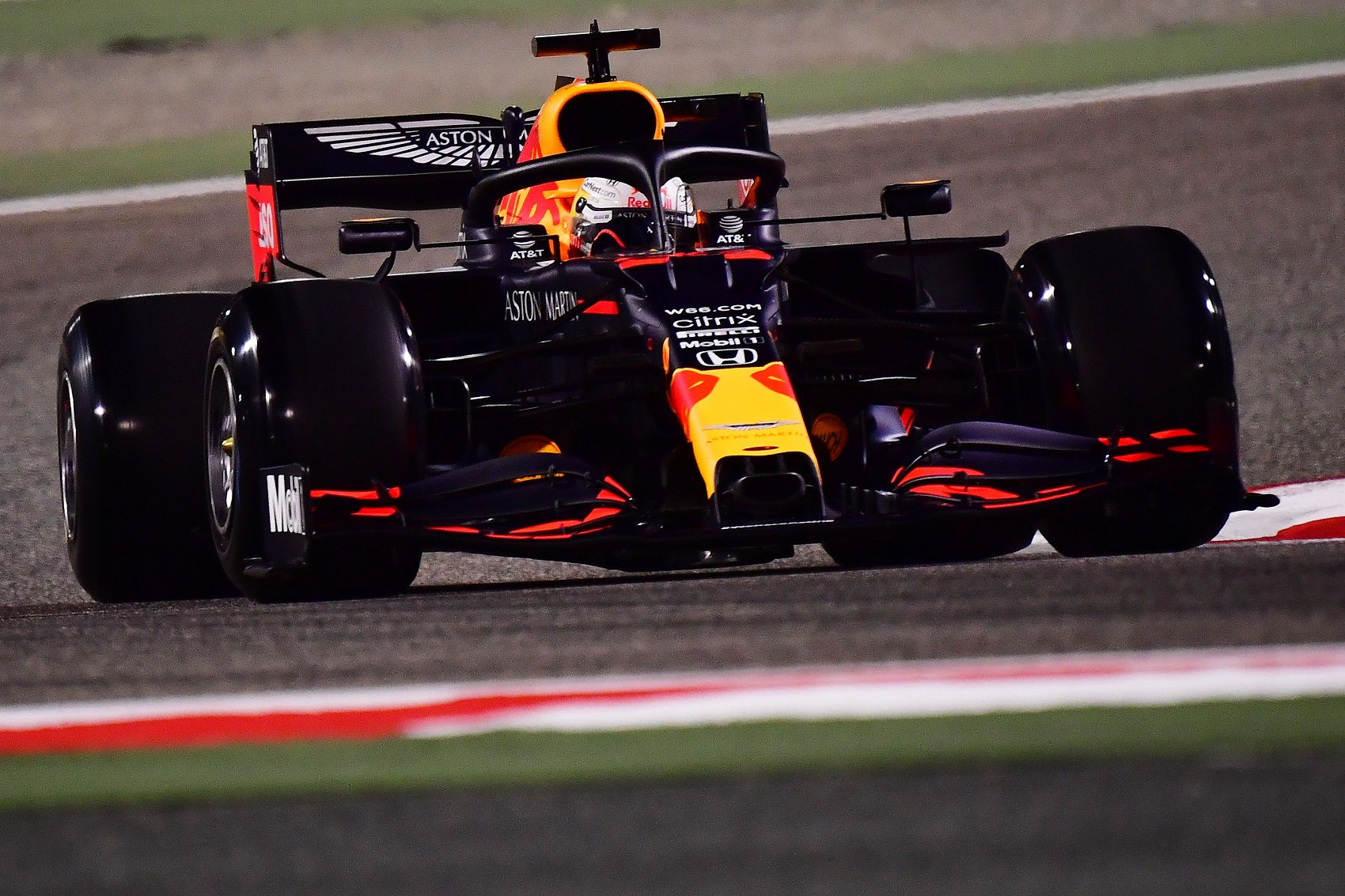 Max Verstappen, Red Bull, racingline