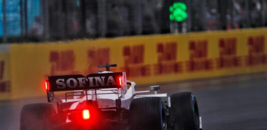 George Russell, Williams, racingline