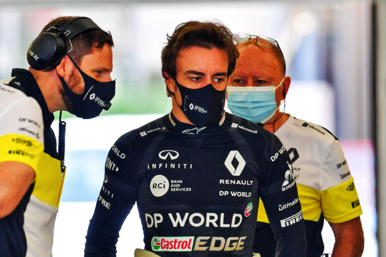 Fernando Alonso, racingline