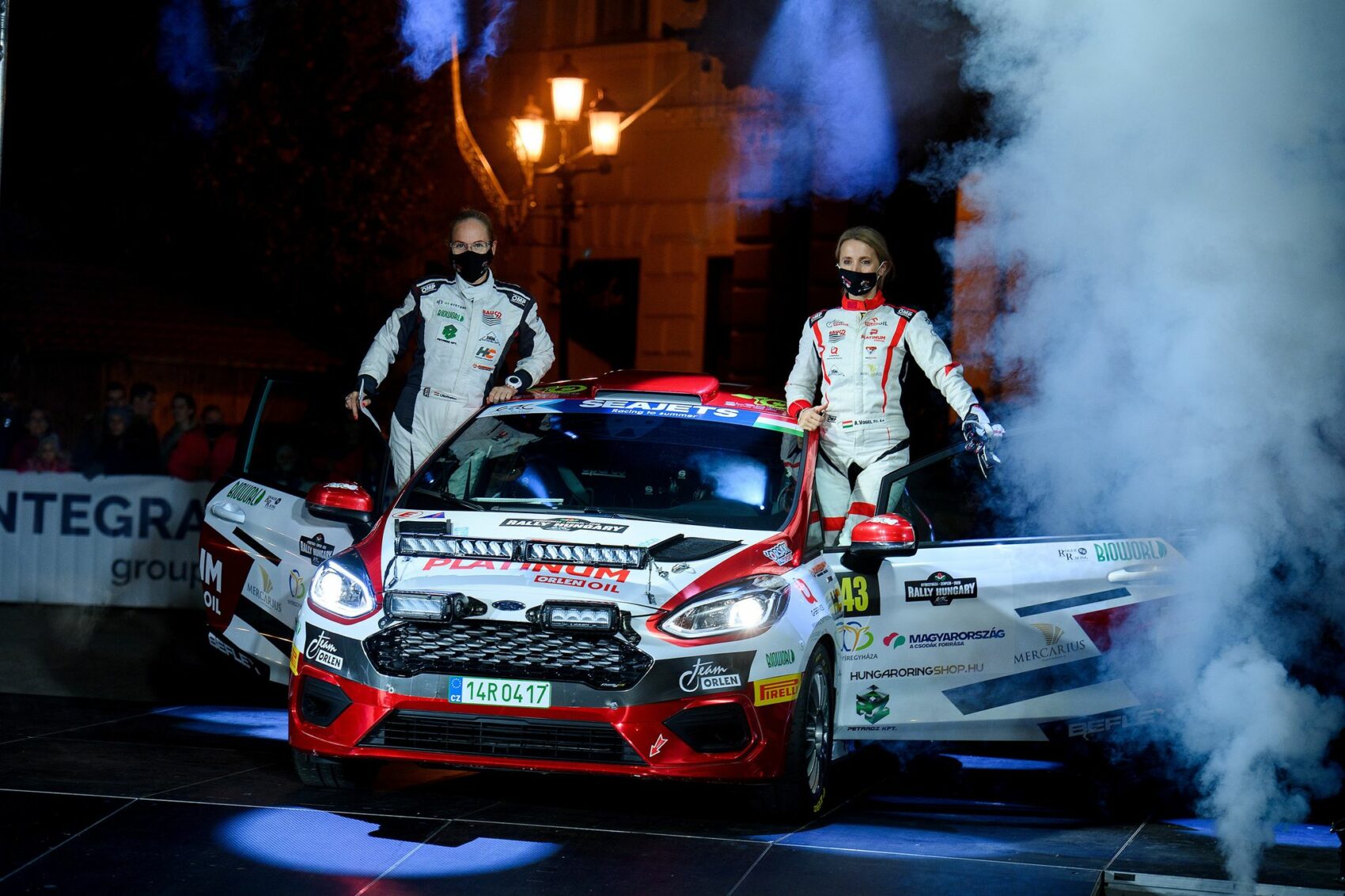 Kategóriájuk legjobb magyarjaként zárták a Rally Hungary-t Vogel Adriék