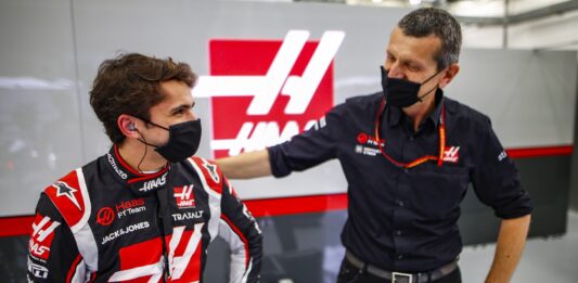Pietro Fittipaldi & Günther Steiner, Haas, F1, racingline.hu