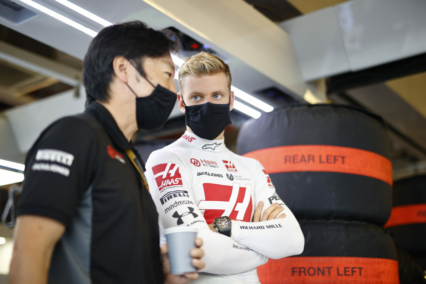 Schumacher, racingline