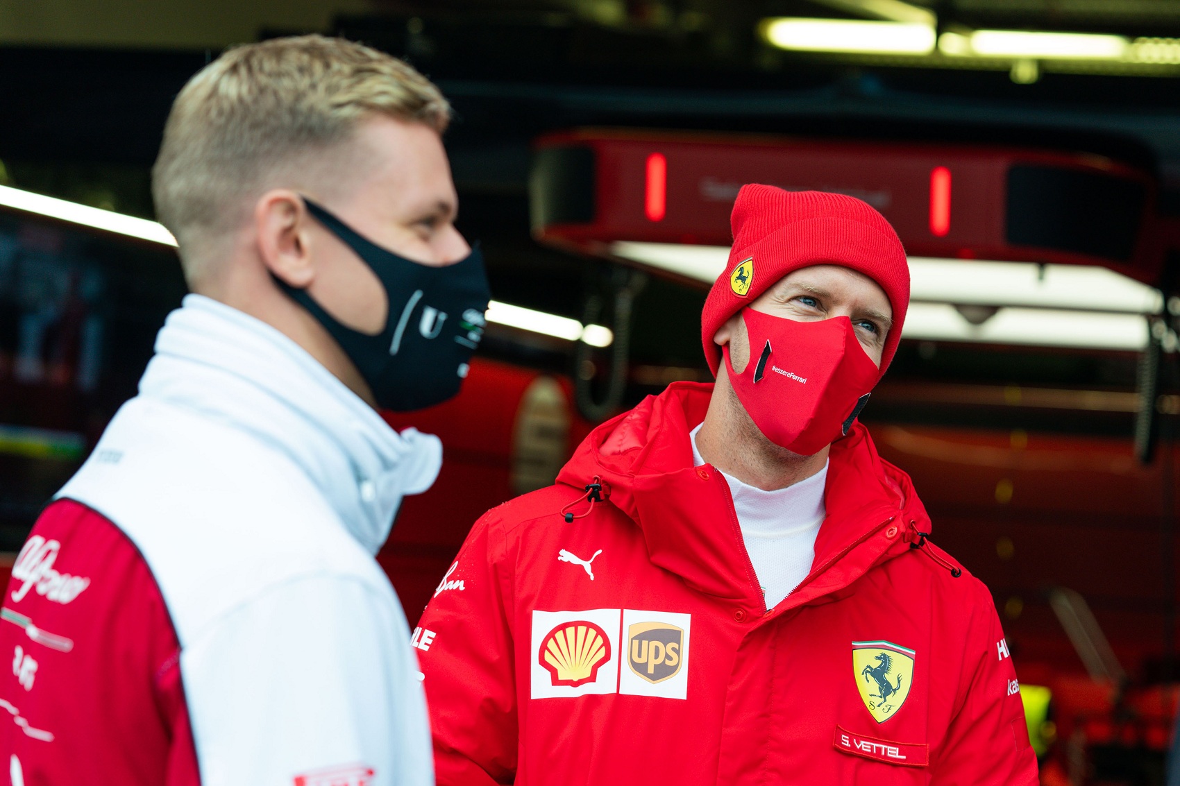 Mick Schumacher, Sebastian Vettel, Alfa Romeo, Ferrari, racingline