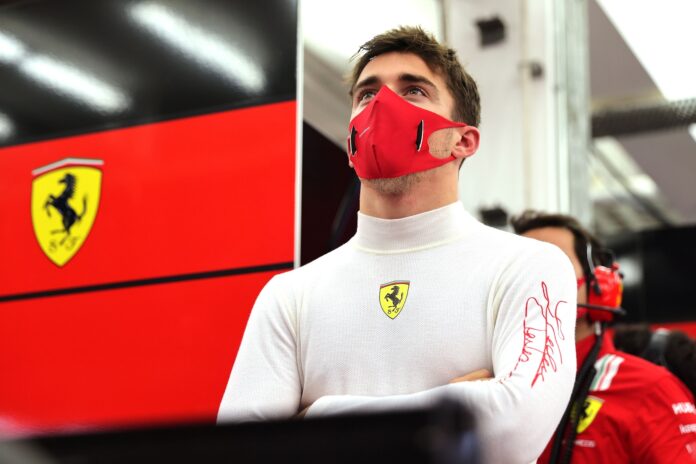 Charles Leclerc, Ferrari, racingline