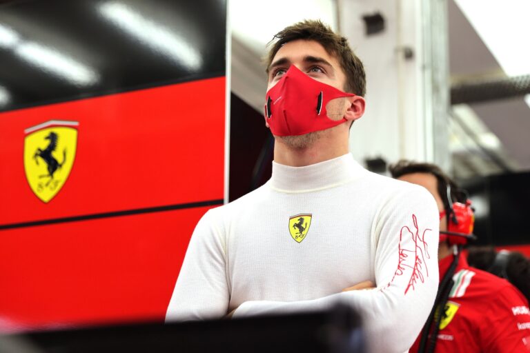 Charles Leclerc, Ferrari, racingline