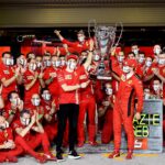 Sebastian Vettel, Charles Leclerc, Ferrari, racingline