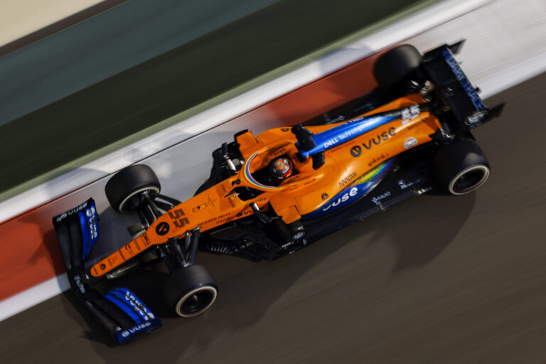 McLaren, racingline