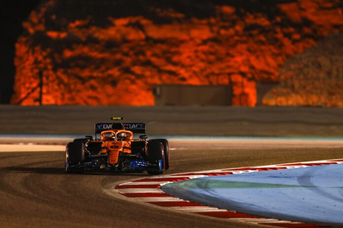 Lando Norris, McLaren, Szahír, racingline