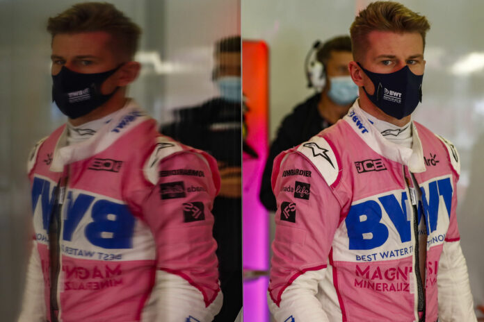 Hülkenberg, racingline