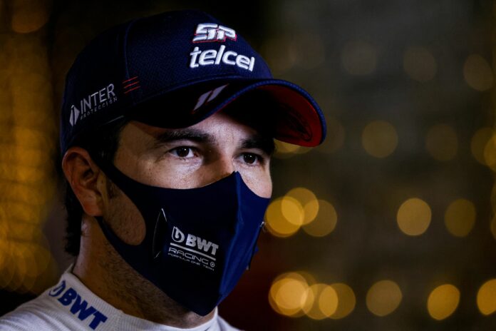 Sergio Pérez, racingline