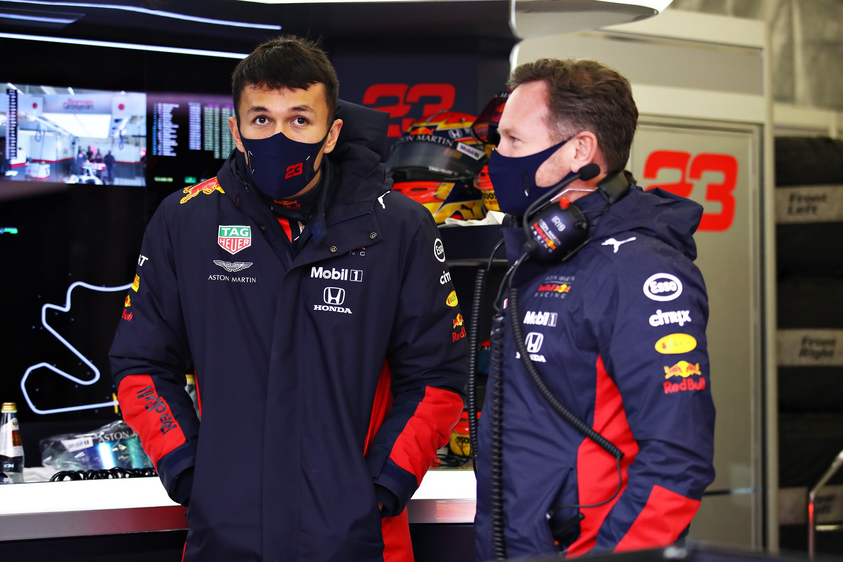 alexander albon, christian horner