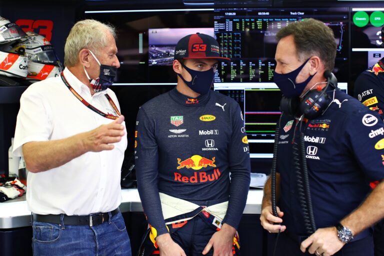 helmut marko, max verstappen, christian horner