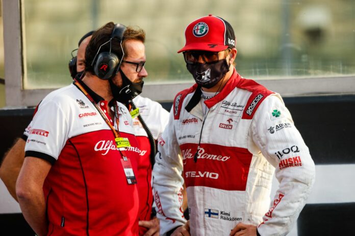 Räikkönen, racingline