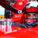 Sainz, Ferrari, racingline