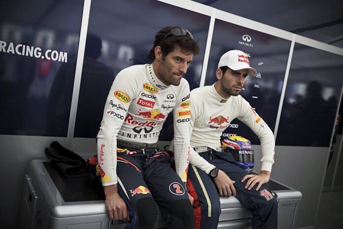 Jaime Alguersuari, Mark Webber, red bull