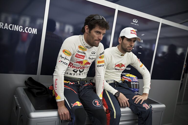 Jaime Alguersuari, Mark Webber, red bull
