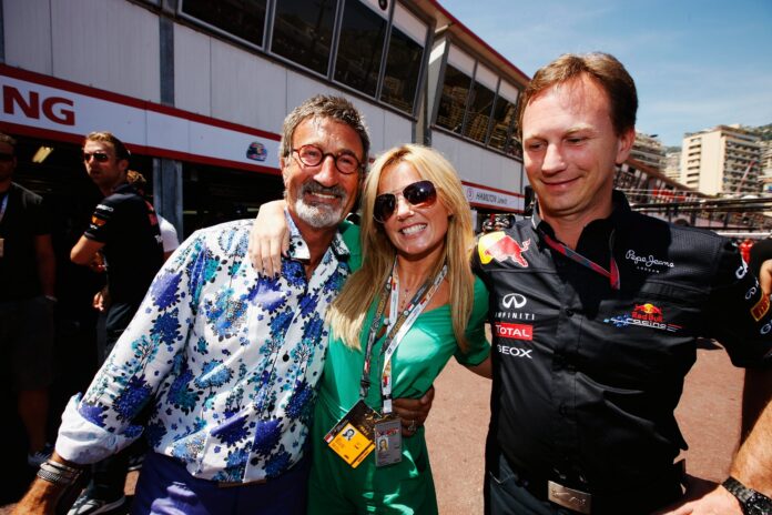 eddie jordan, christian horner, geri Halliwell