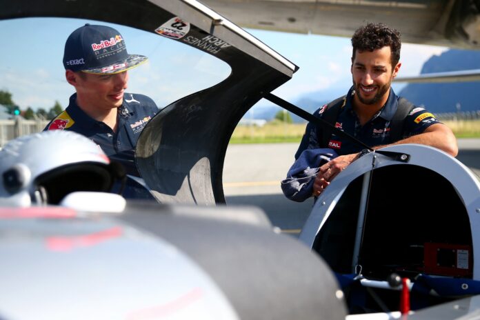 Max Verstappen, Daniel Ricciardo, Hannes Arch