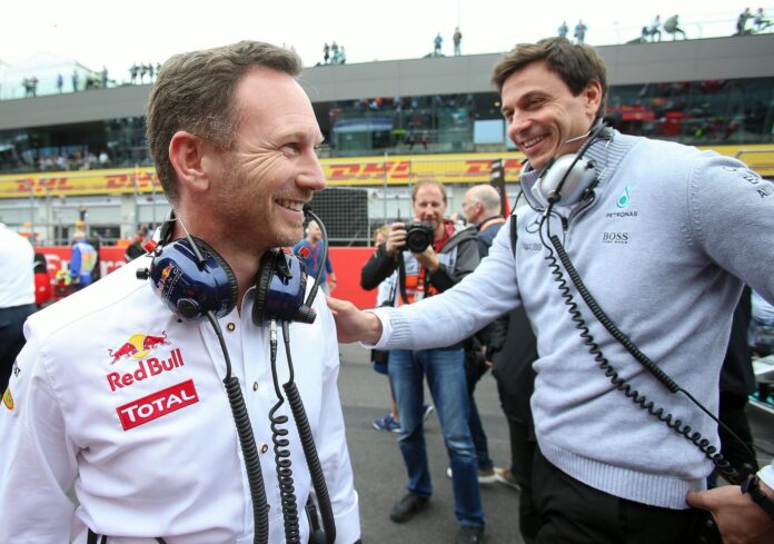 christian horner, toto wolff