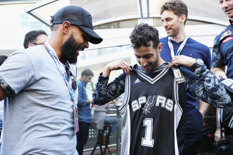 Daniel Ricciardo, Patty Mills