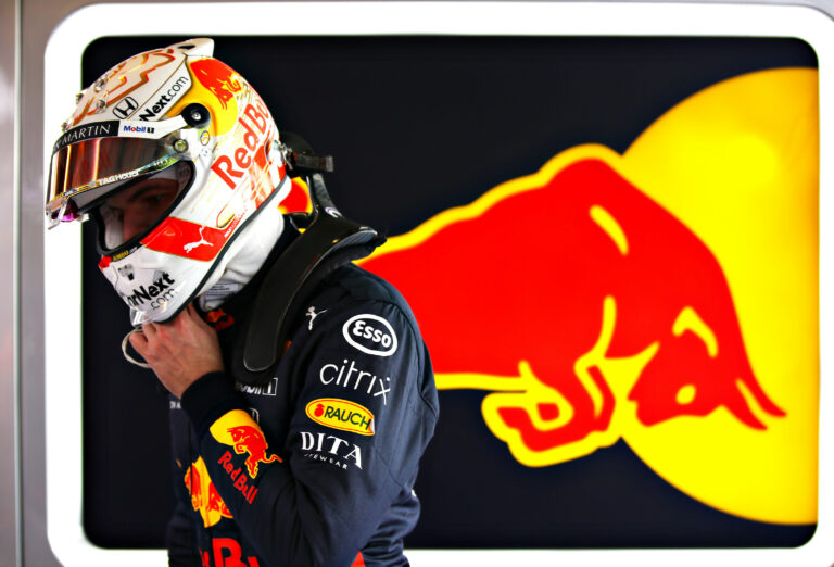 Verstappen, racingline