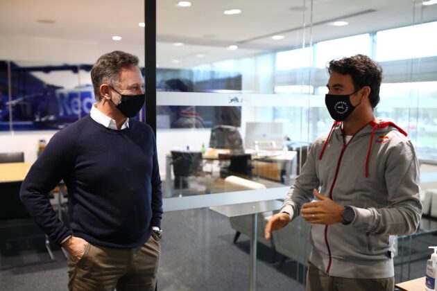 Sergio Perez, christian horner