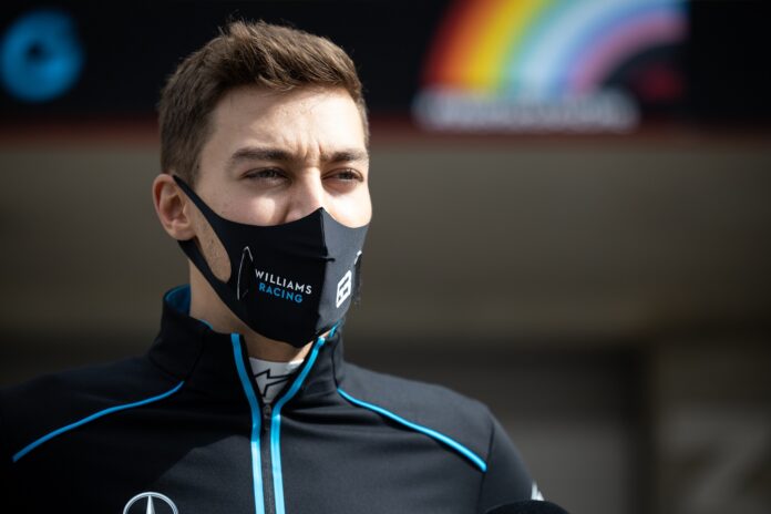 George Russell, Williams, racingline