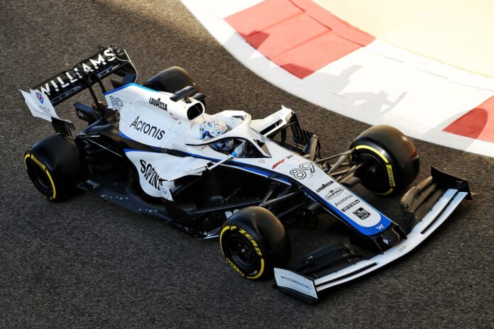 Jack Aitken, Williams, Abu Dhabi, racingline.hu