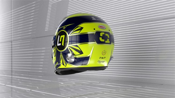 Lando Norris, McLaren, Helmet