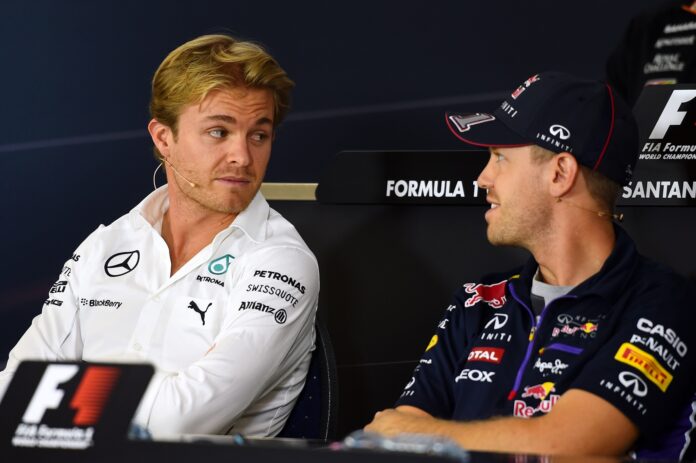 Nico Rosberg, Sebastian Vettel