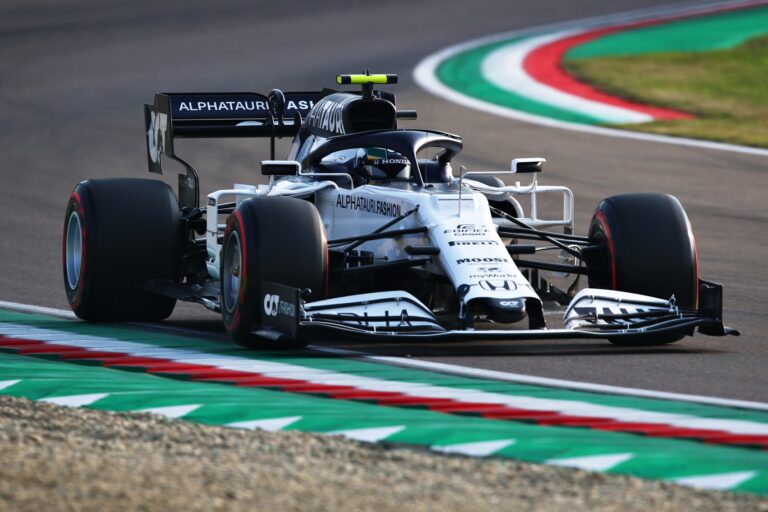 Pierre Gasly, AlphaTauri, racingline