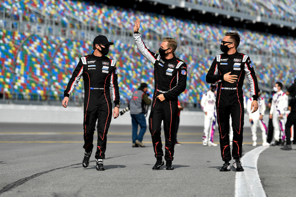Scott Dixon, Renger van der Zande, Kevin Magnussen