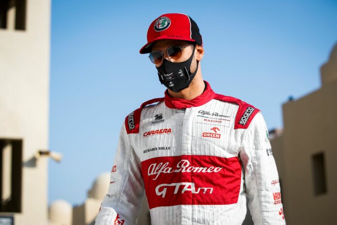 Giovinazzi, racingline