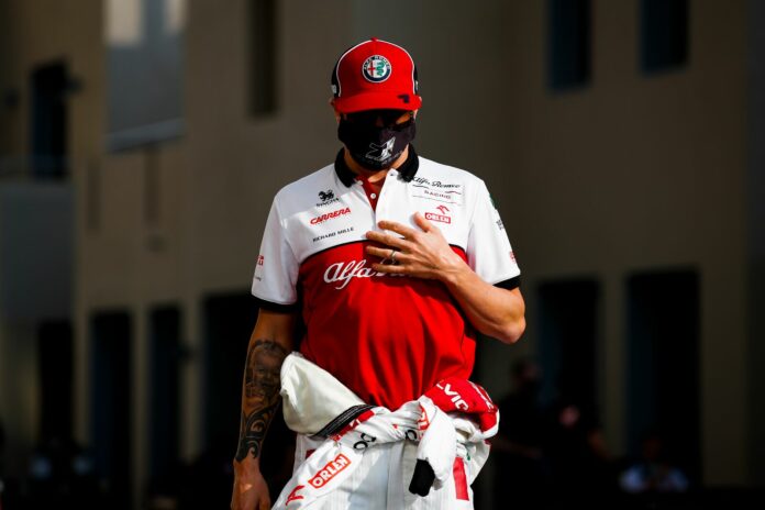 Räikkönen, racingline