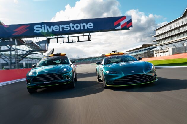Aston Martin DBX Medical Car, Aston Martin Vantage Safety Car