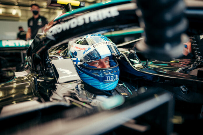 Valtteri Bottas, Mercedes, racingline