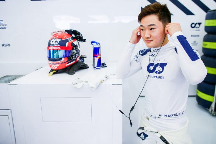 Yuki Tsunoda, racingline