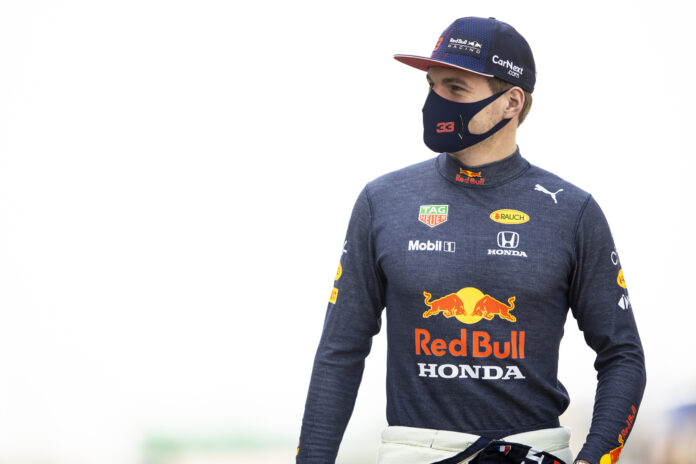 Verstappen, racingline