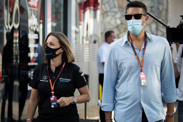 Claire Williams, Marc Harris