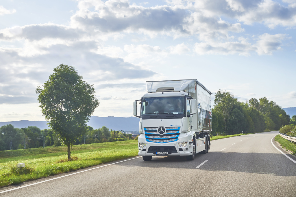 Mercedes-Benz eActros, elektromos teherautó