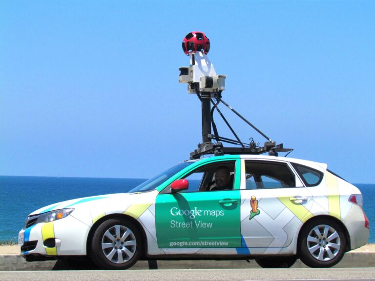 Google maps, street view